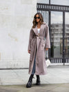 VANILLA LONG OVERSIZED COAT