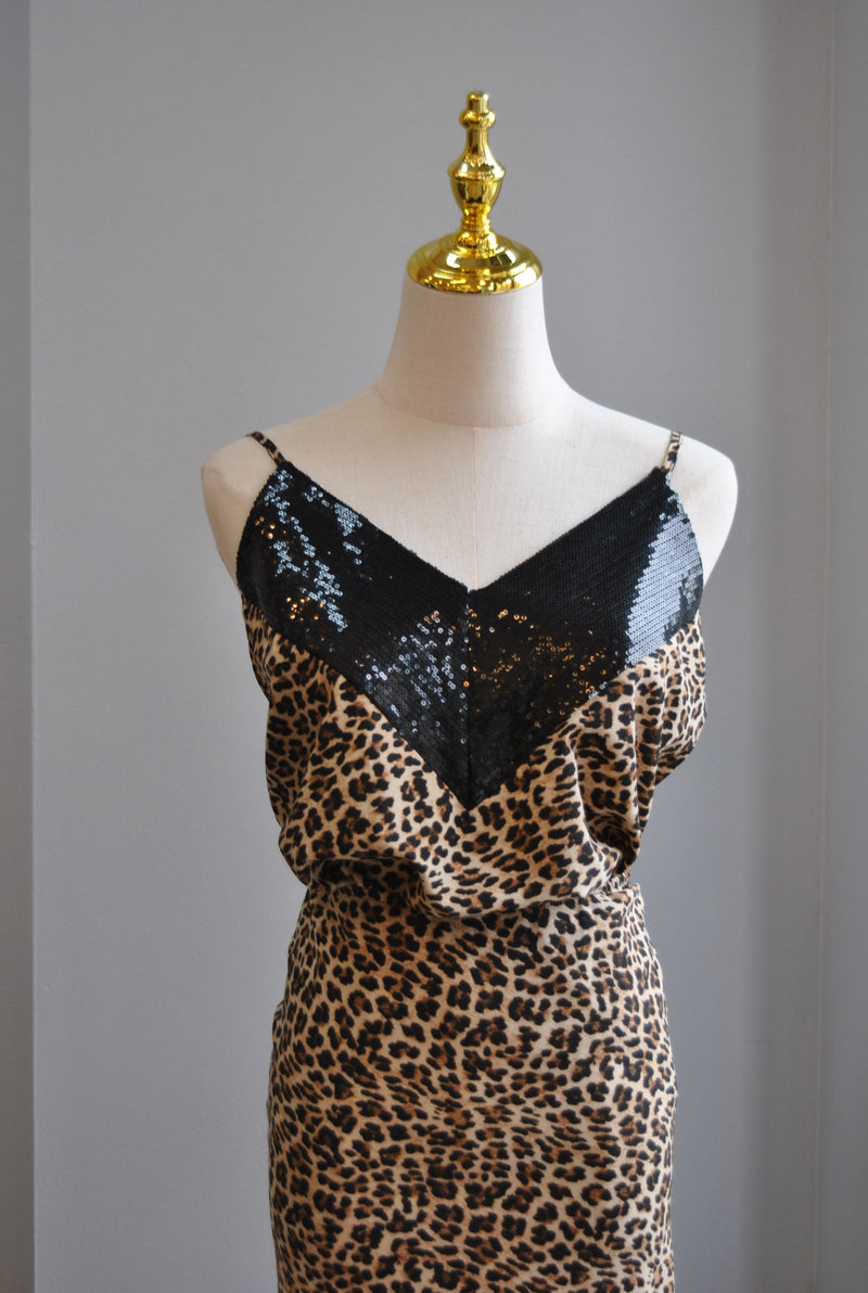 CHEETAH SILKY SET