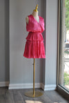 FUCHSIA MINI SUMMER DRESS