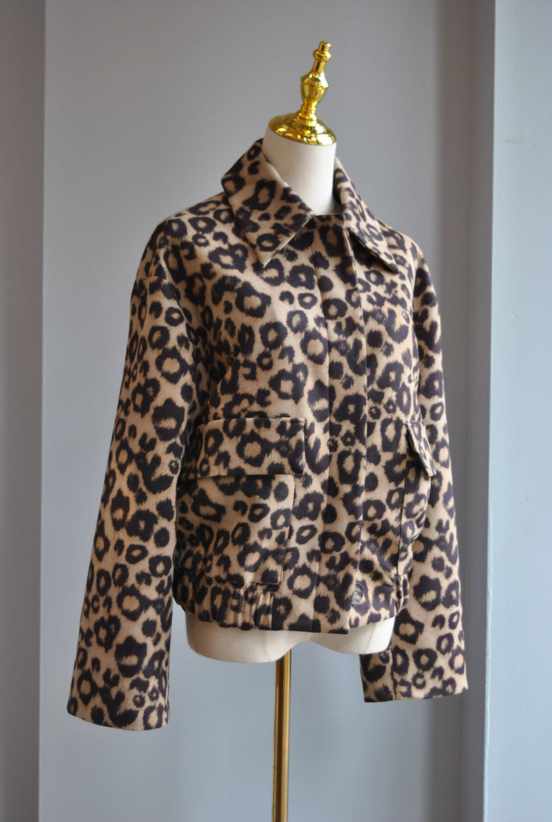 CLEARANCE - CHEETAH  BOMPER JACKET