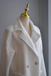 WHITE SPRING COAT