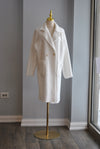 WHITE SPRING COAT