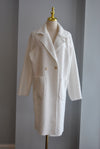 WHITE SPRING COAT