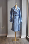 LIGHT BLUE SPRING COAT