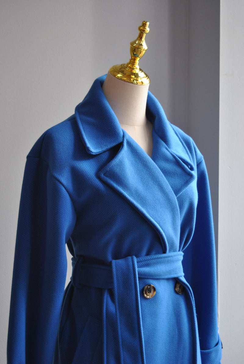 ROYAL BLUE SPRING COAT