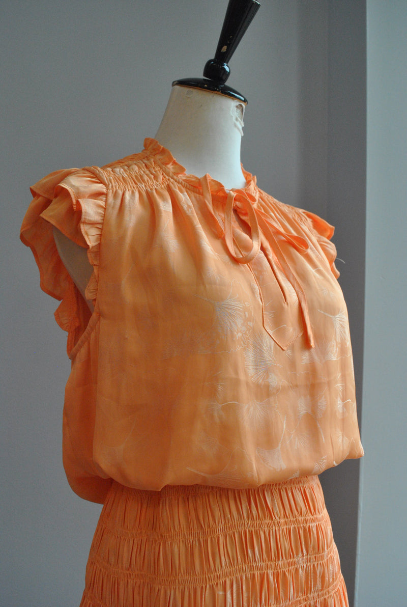 ORANGE SUMMER DRESS