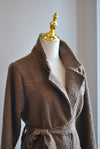 CHOCOLATE BROWN SPRING COAT