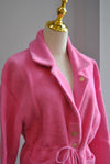 CANDY PINK ALPAKA COAT