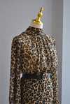 CLEARANCE - CHEETAH SET OF MAXI SKIRT AND A BLOUSE