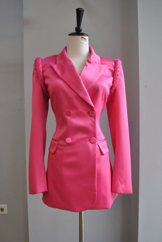 FUCHSIA SPRING COAT