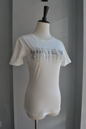 WHITE GRAPHIC T-SHIRT