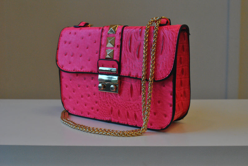 Urban Tote Hot Pink Bag For Women Online | Rizir