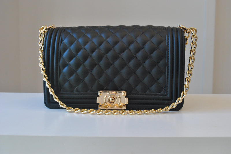 Dream Style Black shoulder bag, New trendy handbag , fancy ladies purse